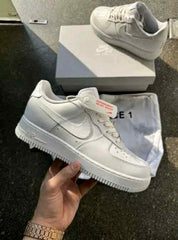 nikkee Airforce 1 White Pure Leather UA Quality for her fix