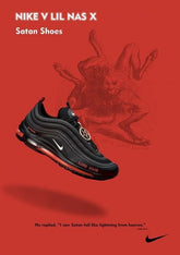 Nikee Airmax 97 Mschf lil Nas x Satan
