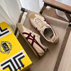 Onitsukaa Tigerr Mexico 66 SD Beige Beet Juice 669