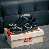Nikee Airforce 1 Low X Diorr Custom Black