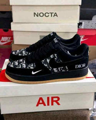 Nikee Airforce 1 Low X Diorr Custom Black