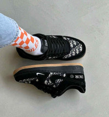 Nikee Airforce 1 Low X Diorr Custom Black
