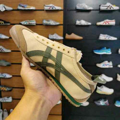 Onitsukaa Tigerr Mexico 66 Slip On Beige Grass Green 1251