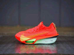 Nikee Air Zoom AlphaFly Next Bright Crimson Lime Blast