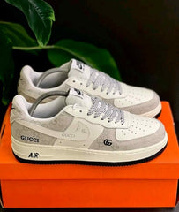 Nikee AirForce Low Guccii Print