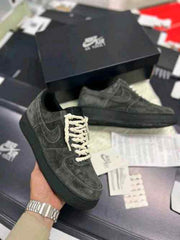 Nikee Airforce 1 low grey black