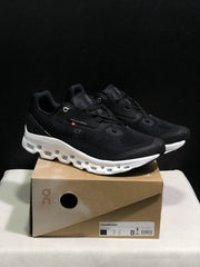 ON RUNNING CLOUDSTRATUS 2 0 BLACK WHITE sale
