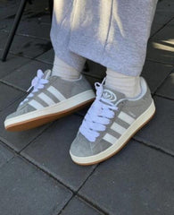 .ADIDAS.CAMPUS.GREY.FOR.MEN.SUEDE.QUALITY.