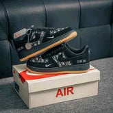nikee airforce 1 low dioorr black