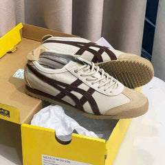 onitsukaa Tiger MEXICO 66 SD VIN - Trainers - PuttyDark Brown