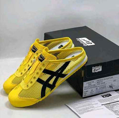 Onitsukaa Tigerr Sabot Yellow Black 847