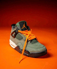 Nikee Air Jordan Retro4 x undefeatedDeep Green 2423