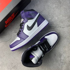 Nikee Air Jordan Retro 1 High Court Purple 669