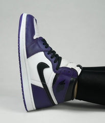 Nikee Air Jordan Retro 1 High Court Purple 669