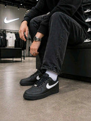 Nikee Airforce 1 07 Black White 2517