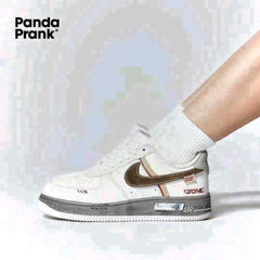 Nikee Airforce 1 X Panda Prank Fog Wrapped 493