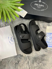 _Prada_Milano Black Sandals UA