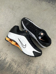 Nik.e Shox R4 Silver Bright Mandarin