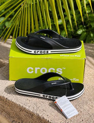 CROCSS BAYABAND CLOGS SLIDE BLACK