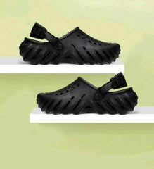 Crocss Echo Clog Poplogo Full Black