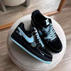 NikeE Airforce 1 Low X Stussy X Black Blue