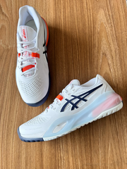 Asic.s Gel Resolution White Indigo Fog