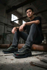 UNDEFEATED Nikee x Air Zoom Spiridon Black And Green
