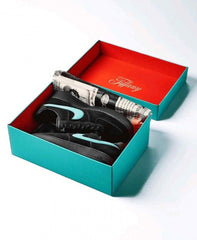 Nikee Airforce 1 Low Tiffany Black Semi UA 1408
