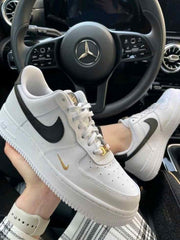 Nikee Airforce Mini Gold Swoosh