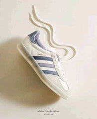 adidass gazelle indoor core white top ua quality
