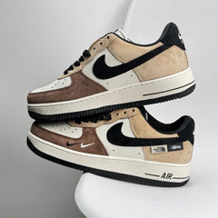 Nik e airforce 1 X The North Fac e
