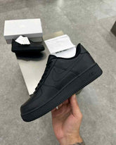 Nikee Airforce 1 Black 1st Leather semi UA 1061