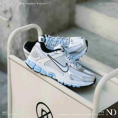 Nikee Zoom Vomero 5 White Pure Platinum Blue 2561