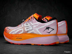 Asicss Metafuji Trail Shoes Purple Orange
