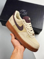 Nik e Airforce 1 Low Coffee Brown