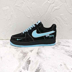 Nikee Airforce 1 X Guccii GG Blue 2025