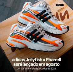 Pharrell Williams x adidasss Jellyfish Black orange fix 351