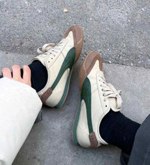 pumaa. Bella UT Leather Beige Green Gum