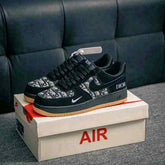 Nikee Airforce 1 Low Diorr Black 2381