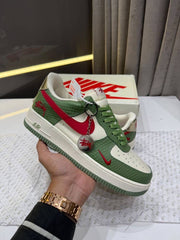 NIIKE AIR FORCE 1 LOW 07 X STUSSY GREEN FIX
