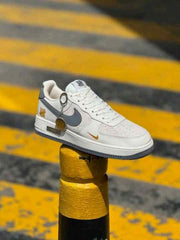 Nikee Airforce 1 Low X Undefeated Custom Beige 1209
