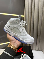 NIIKE AIR JORDAN 5 RETRO OG WHITE METALLIC FIX