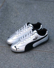Pumaa SpeedCat Metallic Silver Black 1225