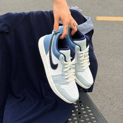 NIIKE AIR JORDAN 1 LOW SE DENIM STAR BLUE FIX