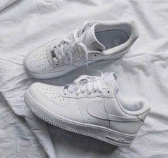Nikkee Airforce 1 milky white pure leather For Mens