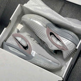 Nikee Zoom G.T. Cut 3 White Metallic Silver 2563