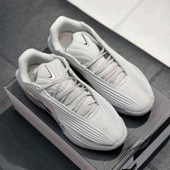 Nikee Zoom G.T. Cut 3 White Metallic Silver 2563