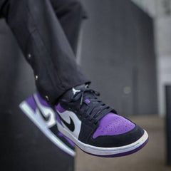 NIIKE AIR JORDAN 1 LOW COURT PURPLE FIX