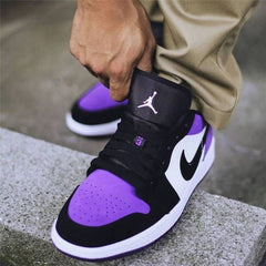NIIKE AIR JORDAN 1 LOW COURT PURPLE FIX