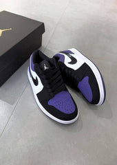 NIIKE AIR JORDAN 1 LOW COURT PURPLE FIX